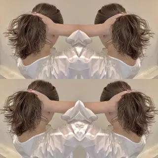 ミディアム カラー Hair make VERDA所属・宮下 耕平のヘアスタイル