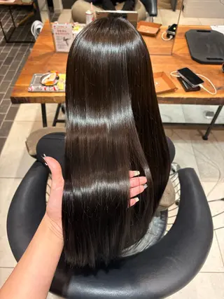 ロング sweetroom藤沢所属・髪質改善✨透明感 カラー/大木南美のヘアスタイル