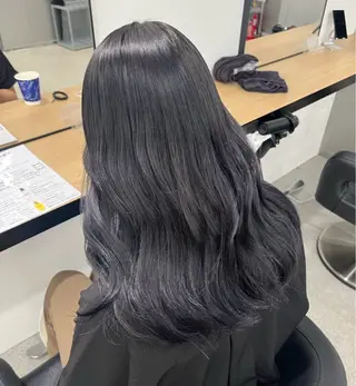 ロング miku/ラベンダー 透明感カラー🪻❤︎のヘアスタイル