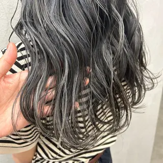 ロング カラー N/デザインカラー 🌿ナギのヘアスタイル
