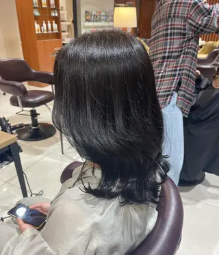 ミディアム mana/メンズ/ ヘアセット/ブリーチのヘアスタイル