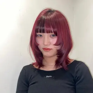 カラー hair salon 束sok所属・ナホ/ハイトーン/ ブリーチ/ヘッドスパのヘアスタイル