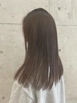 ロング 大栗 佑也  髪質改善のヘアスタイル