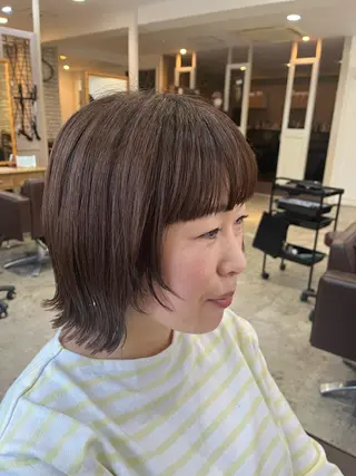 ミディアム ショートスタイル /tomo.のヘアスタイル