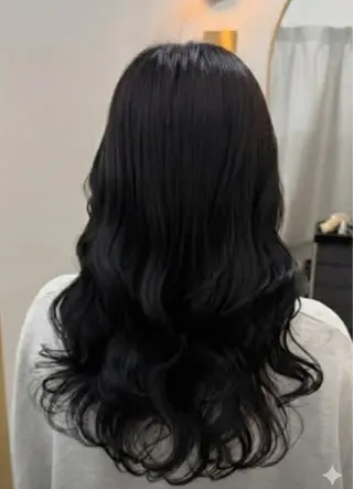 パーマ 韓国透明感/艶カラー saya🧸🍼のヘアスタイル