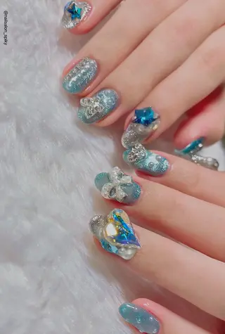 ネイル Spiky とうげ ふうかのネイルデザイン