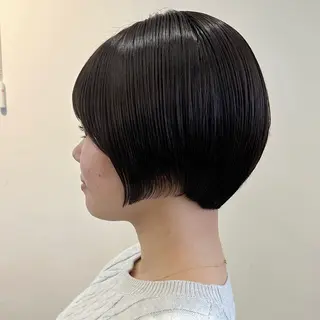ショート カラー ❤️ショートカット ・顔周りカット❤️のヘアスタイル
