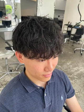 パーマ 吉田聖 【メンズヘア特化】のヘアスタイル