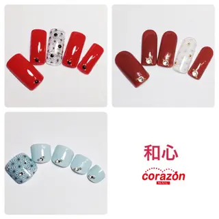 ネイル corazon所属・ネイリスト aicoのネイルデザイン