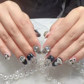 ネイル 💎CC・NaNa 韓国風ネイル🌙Cのネイルデザイン