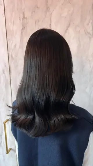 セミロング 🎀しゅな/韓国 レイヤー/透明感♡のヘアスタイル