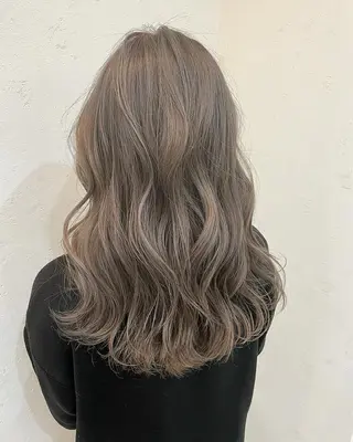 セミロング シマオカイッセイ 個室サロンaceのヘアスタイル