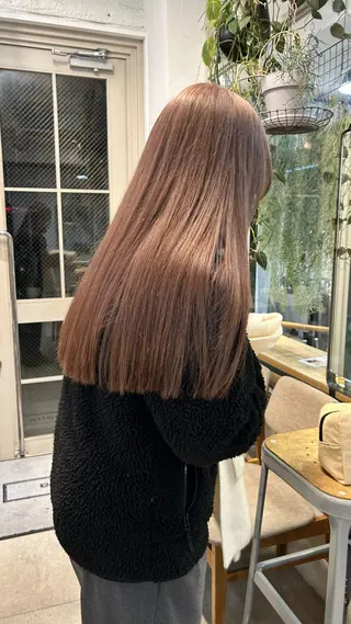 ロング カラー じゅわっと暖色カラー 🍊Moemiのヘアスタイル