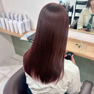 セミロング カラー ブリーチなし/レイヤ ー特化🌈Tommyのヘアスタイル