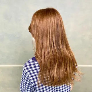 ロング カラー PULSE yokohama所属・横浜駅/韓国レイヤー カット/髪質改善のヘアスタイル