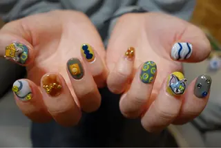 ネイル tsumeasobi所属・tsumeasobi 🪬macoのネイルデザイン