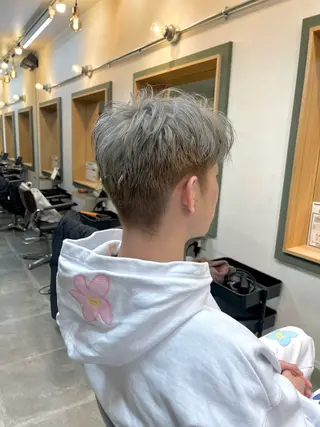 カラー メンズ 【ボブ】縮毛矯正/ 船橋駅5分/鈴木杏美のヘアスタイル