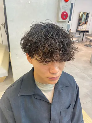 パーマ メンズ 新宿【メンズパーマ】 塩澤太一のヘアスタイル