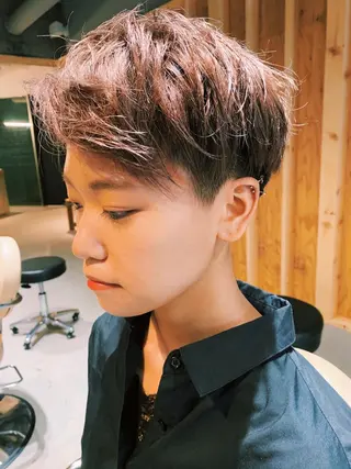 ショート カラー tension 【テンション】のヘアスタイル