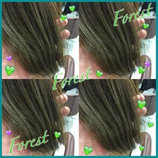 カラー 韓国ヘア得意❤︎森澤 悠佳のヘアスタイル