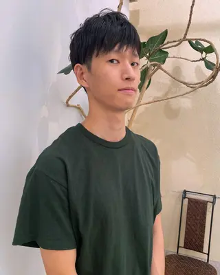 ショート メンズ 塩谷 雪花のヘアスタイル