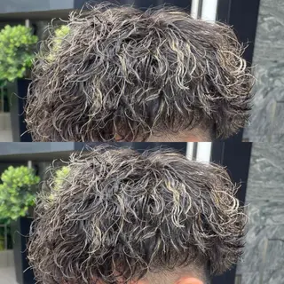 ショート パーマ指名率No1 メンズ特化ケイトのヘアスタイル