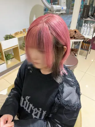 ミディアム 八重樫 夢愛のヘアスタイル