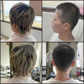 ショート 中島 剛のヘアスタイル