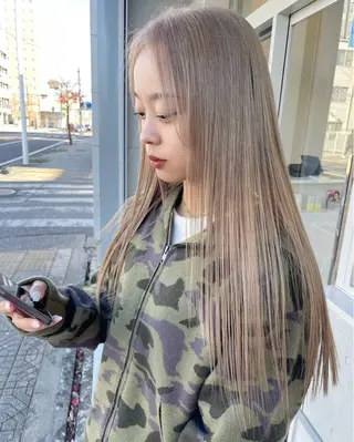 ロング mir所属・柿沼 未夢のヘアスタイル