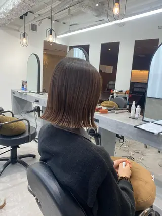 ショート コトミ 韓国／レイヤー／のヘアスタイル