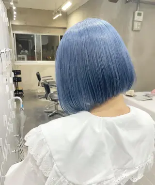 ショート カラー レイヤーカットとハイ トーン/HIROKIのヘアスタイル