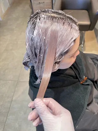 ミディアム カラー likoa所属・北花田美容師🍃村尾 光太/むらのヘアスタイル