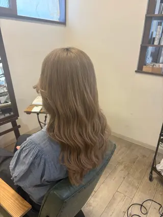 ロング カラー reche所属・reche MAIのヘアスタイル