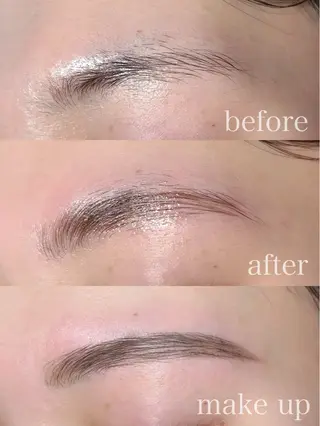 アイブロウ eyelist𐙚 彩音 [研修中]のマツエク・マツパデザイン