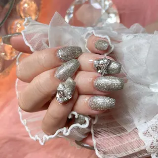 ネイル 23時まで❤︎韓国、 ワンホンネイルのネイルデザイン