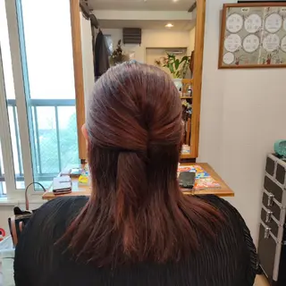 ヘアアレンジ HempBeauty 浅野アサミのヘアスタイル