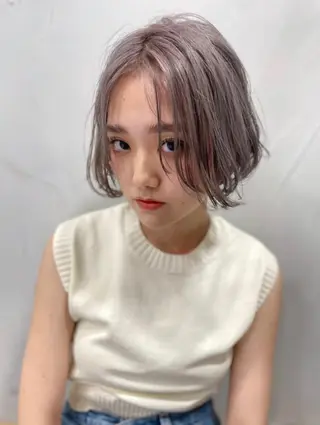 ショート 園田あずさ/髪質改善 /透明感カラーのヘアスタイル