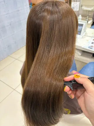 セミロング カラー 🌻髪質改善カラー 🌻Yunaのヘアスタイル