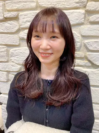 セミロング maika /layer cutのヘアスタイル