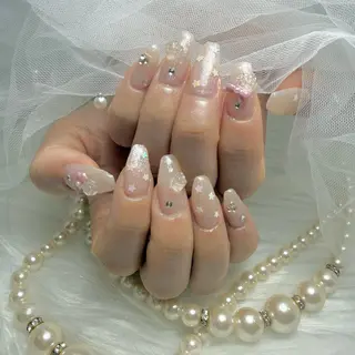 セミロング Conjunim MAMI🎀✨のネイルデザイン