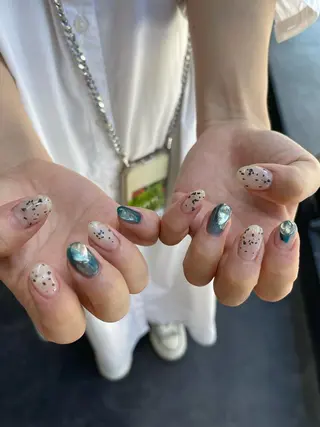 ネイル GRANDE大須 Cecil💜のネイルデザイン