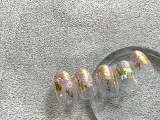 ネイル ⭐︎休業中の練習⭐︎ JNA認定講師髙橋のネイルデザイン