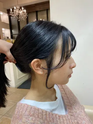 ミディアム Fuse所属・Hana ⭐️カラーモデル募集のヘアスタイル