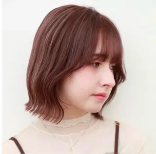 ショート ハイトーン/ボブ/ ハイライト💫我如古のヘアスタイル