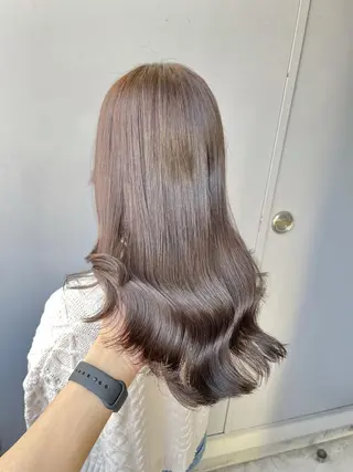 ロング カラー ベージュカラー💖 やすひろのヘアスタイル