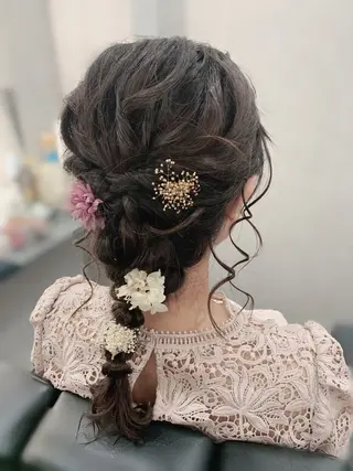 ヘアアレンジ Make up Salon Flow所属・中川 沙里のヘアスタイル