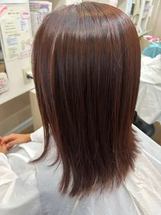 ミディアム 中野 未来のヘアスタイル