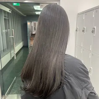 ロング カラー 色白に見える暗髪 梅田・増田のヘアスタイル