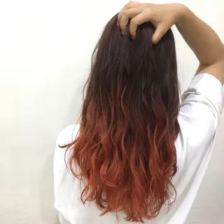 ロング カラー freelance美容師所属・迷った時見てください 林 祥平のヘアスタイル