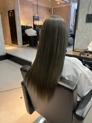 ミディアム TIDEHAIR JUNYAのヘアスタイル